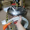 Máquina de espuma tanque grueso a prueba de explosiones de acero inoxidable para lavado de autos equipo de belleza automotriz lugar de lavado de autos lavadora cubo de espuma
