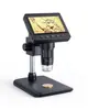 Microscopio Electrónico Digital HD 1080P de Venta Caliente Transfronterizo con Pantalla de 4.3 Pulgadas Herramienta de Belleza para Educación Científica Industrial Lupa