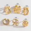 Moda Europea y Americana Nuevo Juego de Anillos Personalidad de Moda Diseño de Alta Gama Anillo de Junta Ajustable Venta Caliente