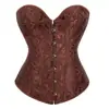 Top Moldeador Jacquard Transfronterizo Estilo Corte Cintura, Ropa Exterior Estilo Europeo y Americano, Vestido de Noche de Novia, Capa Base Corset, Suministro de Comercio Exterior