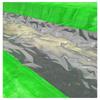 Geomembrana antifiltración para acuicultura, membrana impermeable para protección de taludes de embalses de estanques de peces, membrana plástica impermeable negra engrosada