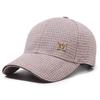 Chapéu de Baseball Casual de Moda com Letra de Strass e Pied-de-Poule para Primavera e Outono Feminino, Chapéu Casual Duckbill para Uso Externo Feminino