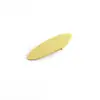 Pasador de metal caliente transfronterizo color caramelo pintura brillante Pinza de pico de pato ovalada Pegamento de crema clip inferior diy clip lateral para niña