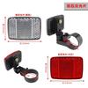 Reflector de bicicleta, reflector de advertencia para bicicleta de montaña, radios de rueda, accesorios para conducción nocturna