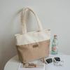 Costuras Simples de Tela Oxford Bolsa de Almacenamiento Portátil de Gran Capacidad Impermeable Bolsa Casual Femenina Mamá Yendo al Trabajo y Desplazándose