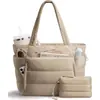 Nueva Bolsa de Tote de Gran Capacidad Transfronteriza de Amazon, Bolsa de Viaje Multifuncional, Bolsa de Almacenamiento Portátil, Neceser de Alta Gama