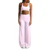 Chen Shijie Calça Esportiva Reta Emagrecimento Afinando Sexy Mostra Costas Bonitas Mostra Peito Roupa Íntima de Yoga Respirável Conjunto de Yoga Fino