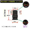 Socket Cuadrado de Doble Extremo Socket Pequeño para Pistola de Aire Impulsor de 1/2 Pulgada 5 a 32 mm Llave Doble Cuadrada Tratado Térmicamente y Duradero