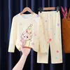 Pijama Infantil para Meninos, Novo Estilo Primavera e Outono 2026, Conjunto Fino de Manga Longa, Roupa de Casa Princess da Moda para Usar ao Ar Livre