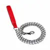 Cadena de hierro transfronteriza para perros, cadena de hierro recubierta de espuma, correa para perros duradera, cadena retorcida, cadena de arrastre de hierro para perros al por mayor