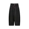 Roupas Vintage 2025 Outono Nova Marca Tendência Retro Americana Design de Casal Cor Nicho Jeans Color Block