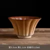 Cerámica Barnizada Horneada a Leña Cerámica Rústica Juego de Té Kung Fu Taza Cónica Taza de Té para Beber Té Taza de Maestro para Mujeres con un Toque de Lujo Taza de Maestro