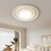 Lâmpada de teto minimalista para sala de estar simples moderno sentido de alta qualidade popular creme vento redondo espectro completo proteção para os olhos lâmpadas led
