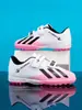 Zapatos de Fútbol Transfronterizos para Niños y Niñas, Zapatos de Entrenamiento Tf para Adultos, Transpirables Antideslizantes para Competición y Entrenamiento, Zapatos Deportivos Profesionales