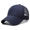 Chapéu de Verão Masculino de Tela Respirável Boné de Beisebol Masculino Chapéu Fresco Estilo Coreano Chapéu de Sol para Exterior Casual Esportivo Boné com Aba Tendência