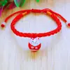 Pulsera de Éxito para el Examen de Admisión Universitaria del Año del Caballo 2026 para Estudiantes, Pulsera Roja de Buena Suerte para el Examen de Admisión a la Escuela Secundaria