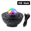 Lámpara de proyección láser de onda de agua de Gipsófila, lámpara de proyección de música Bluetooth LED, regalo creativo, luz nocturna de ambiente USB