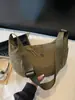 Bolsa de Dumpling Estilo Japonés Bolsa de Croissant 2025 para Mujer Cruzada Ropa de Trabajo Ligera Bolso de Hombro Gran Capacidad Bolsa para Fitness Yoga