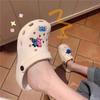Accesorios para zapatos con agujeros, accesorios de bricolaje, dibujos animados, zapatos con agujeros, zapatos de flores, hebillas, zapatos de jardín, zapatos de goma suave de PVC, accesorios para zapatos.