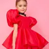 Modelo infantil pasarela falda de cancan disfraz de piano mujer gama alta estilo occidental color liso estilo español vestido de princesa