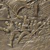 Escultura de Relieve de Vidrio a Gran Escala para Exteriores con Figuras tipo Cobre, Muro Cultural, Paisaje de Parque Cultural Estilo Chino, Paisaje de Relieve de Fibra de Vidrio