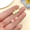 50 Sobres de Cartas Serie Día de las Madres, Flores, Colgantes de Corazón, Aretes DIY, Pulseras, Paquete de Materiales para Accesorios