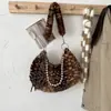 Bolso de Nicho Estilo Coreano Bolso de Hombro Individual de Peluche Nuevo 2026 Bolso de Mano Retro de Gama Alta Bolso Tote Elegante