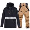 Nuevo traje de esquí de snowboard para hombres y mujeres, traje de invierno cálido y grueso, traje de esquí de estilo coreano, traje doble