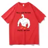 Caliente Te Dan el Bonk Humor Camisetas para Hombre Ganso de Dibujos Animados Camiseta Sh