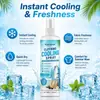 Kineshinex Spray Refrescante para Ropa 100ml Verano Anti-Calor Sofocante Deportes Viajes al Trabajo al Aire Libre Spray Refrescante