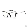Gafas de Madera Geniales, Monturas de Gafas Cuadradas Simples y Versátiles Hechas a Mano para Mujer, Cómodas y Adelgazantes para Rostros Grandes, Adecuadas para Lentes de Graduación