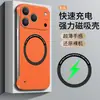 Adecuado para Funda de Teléfono Móvil Iphone17, Mate Ultra Fino Apple 16Promax Funda Dura Magnética Inalámbrica 15 Protección Anti-Caídas