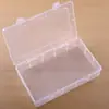 Caja de Plástico Vacía de 15 Compartimentos con Tapa para Exhibir Joyería, Componentes y Organizar Teléfonos Móviles, Caja de Almacenamiento para Ferias Comerciales
