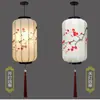 Envío Gratis Nuevas Lámparas Clásicas de Estilo Chino con Patrones de Colores para Restaurantes de Hot Pot, Casas de Té y Hoteles, Lámparas Rojas de Calabaza de Invierno Antiguas de Estilo Chino
