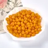 Contas de ábaco de vidro em cores de doce, contas redondas chatas, feitas à mão, para pulseira DIY, colar, acessórios de joia infantil, em estoque, atacado