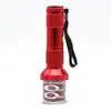 Venta Caliente del Fabricante Creativo Aleación de Aluminio Molinillo Eléctrico Shisha Conveniente Metal Molinillo de Cigarrillos Molinillo de Cigarrillos