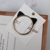 Hermoso Clip para Cabeza de Gato Pinza para el Cabello Coreana Clip Lateral Pinza para el Cabello Versátil Accesorios para el Cabello Pinza para el Cabello Rosa Negro