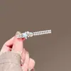 Horquilla de Concha de Estrella de Mar Azul Perla para Mujer Nuevo Clip para Flequillo Lateral Moda Horquilla Flequillo Frente Clip de Pico de Pato