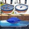 Travesseiro inflável de PVC personalizado Li Cheng resistente ao frio para piscina, travesseiro de ar anticongelante de inverno adequado para piscinas subterrâneas