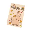 Cuaderno de Capibara Lindo Dibujo Animado Estudiante de Primaria Bloc de Notas Creativo de Alto Valor Copia Blanda Cuaderno de Coser A5