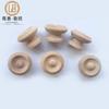 Procesamiento Personalizado Un Agujero Manija de Madera con Acabado Natural para Cajón Mueble Armario Manija de Madera de Loto Manija Redonda de Madera para Mueble