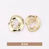 Broche de metal perlado de forma irregular, prendedor de corsage vintage de moda, accesorio para ropa, pasador antideslizante