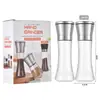 Moedor Manual Transfronteiriço Amazon Aço Inoxidável Núcleo de Cerâmica Pimenta do Reino Pimenta Sal Marinho Doméstico Borrifador de Tempero Garrafa