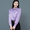 Camisa de comercio electrónico transfronterizo para mujer, primavera, verano y otoño, nueva sección de manga larga, temperamento, top suelto, comercio exterior de Amazon, venta al por mayor