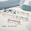 Montura de Gafas Casual Refrescante Estilo Coreano TR90 Color Dorado Aleación de Metal Mixta Patas Estudiantes Hermoso Explosivo Simple Cómodo 8390