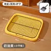 Inodoro extra grande para perros pequeños, medianos y grandes, diseño de panel plano con valla alta para evitar salpicaduras, viene con un soporte, venta al por mayor desde el fabricante