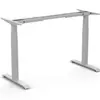 Estrutura de Pernas de Mesa Elétrica Ajustável Silenciosa Móvel de Três Seções com Motor Duplo Estrutura de Mesa de Escritório Pernas de Mesa Elétricas Ajustáveis Motor Duplo
