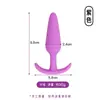 Jardín trasero tapón anal de silicona masturbador femenino tamaño pequeño abridor anal juguete sexual cola masculina tapón anal para adultos principiantes tapón anal
