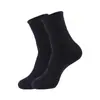 Marca de moda transfronteriza Comercio exterior Más vendidos Fitness Color Sólido Negro Calcetines Largos de Algodón Transpirables Absorbentes de Sudor Casual Desodorantes Calcetines Blancos Calcetines Deportivos