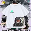Delta Game Action Weilong Roupa Periférica Camiseta de Manga Curta Infantil Verão Unissex Camiseta Básica de Estudante Top